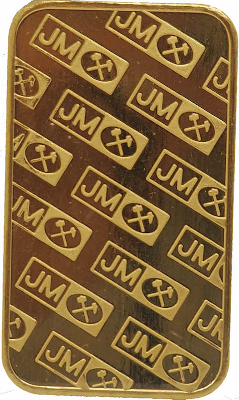 1/2 Kilo Gold Johnson Matthey Bar - Canadian Gold Bar